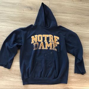 Vintage Notre Dame Hoodie